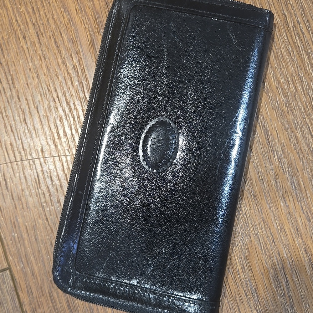 MARY ANN ROSENFELD TOP ZIPPER WALLET.. #7450
